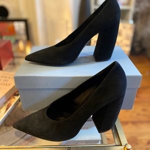 Prada Slant Heel Pump